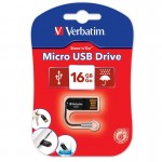 MEMORIA USB PENDRIVE VERBATIM 16 GB USB MICRO FLASH DRIVE, pitunetix soluciones simples, ucacha